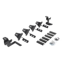 Load image into Gallery viewer, Go Rhino 07-18 Jeep Wrangler JKU 4DR Mounting Brackets (V-Series V3/RB10 Slim/RB20 Slim) - Tex. Blk Brackets Go Rhino
