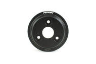 Perrin 15-22 Subaru WRX / 14-18 FXT / 18-21 Crosstrek Lightweight Water Pump Pulley - Black Pulleys - Crank, Underdrive Perrin Performance   
