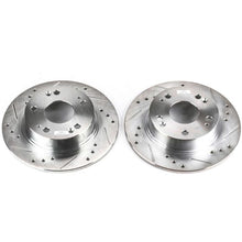 Load image into Gallery viewer, Power Stop 04-08 Acura TSX Rear Evolution Drilled &amp; Slotted Rotors - Pair Brake Rotors - Slot &amp; Drilled PowerStop   
