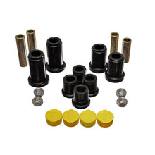 Load image into Gallery viewer, Energy Suspension 98-99 Tahoe/Yukon/Denali / 98-95 K5 Blazer 4WD Black Front End C/A Bushing Set Bushing Kits Energy Suspension
