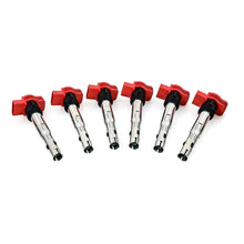 Load image into Gallery viewer, Mishimoto 06-08 VW/Audi Six Cylinder Ignition Coil Set Ignition Coils Mishimoto
