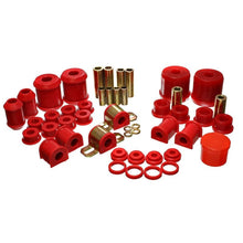 Load image into Gallery viewer, Energy Suspension 00-1/01 Mitsubishi Eclipse FWD Red Hyper-flex Master Bushing Set Bushing Kits Energy Suspension
