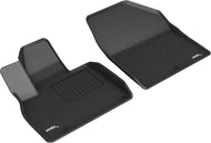 3D MAXpider 2020 Kia Telluride Kagu 1st Row Floormat - Black Floor Mats - Rubber 3D MAXpider   