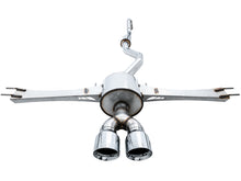 Load image into Gallery viewer, AWE Tuning 2016+ Honda Civic Si Touring Edition Exhaust w/Front Pipe &amp; Dual Chrome Silver Tips Catback AWE Tuning   
