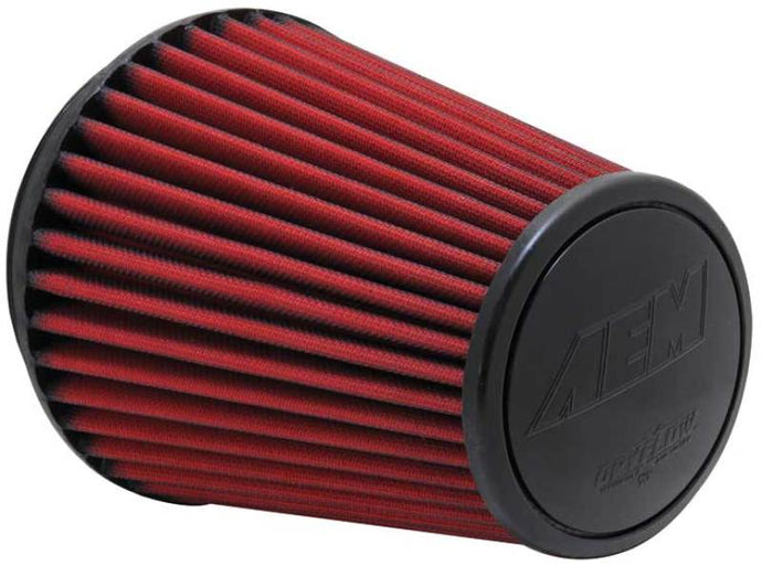 AEM 6 in DRY Flow Short Neck 9 in Element Filter Air Filters - Universal Fit AEM Induction