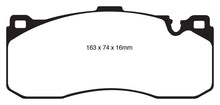 Load image into Gallery viewer, EBC 08-10 BMW 135 3.0 Twin Turbo Yellowstuff Front Brake Pads Brake Pads - Performance EBC   

