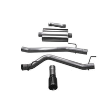 Load image into Gallery viewer, Corsa 20-24 Jeep Gladiator JT 3.6L Single Side Exit Cat-Back Exhaust System w/ Single 4in Black Tip Catback CORSA Performance
