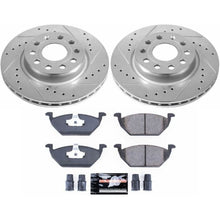 Load image into Gallery viewer, Power Stop 11-15 Volkswagen Jetta Front Z23 Evolution Sport Brake Kit Brake Kits - Performance D&amp;S PowerStop   
