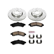 Power Stop 04-05 Buick Rainier Front Z23 Evolution Sport Brake Kit Brake Kits - Performance D&S PowerStop   