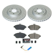 Power Stop 17-19 Infiniti QX30 Front Z17 Evolution Geomet Coated Brake Kit Brake Kits - Performance Blank PowerStop