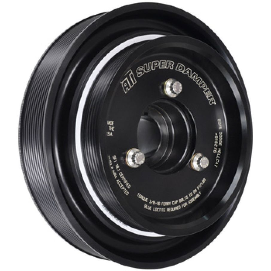 ATI Damper - 5.67in - Alum - 6 Grv - Dodge - 2011+ - 15 Percent UD - 5.7L & 6.4L Hemi - VVT - 1Pc Crankshaft Dampers ATI