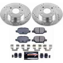 Load image into Gallery viewer, Power Stop 12-18 Fiat 500 Rear Z23 Evolution Sport Brake Kit Brake Kits - Performance D&amp;S PowerStop   
