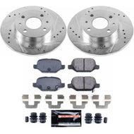 Power Stop 12-18 Fiat 500 Rear Z23 Evolution Sport Brake Kit Brake Kits - Performance D&S PowerStop   