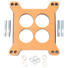Load image into Gallery viewer, Edelbrock Spacer Carburetor 1/2In Wood Fiber Laminate Four-Hole Carburetors Edelbrock
