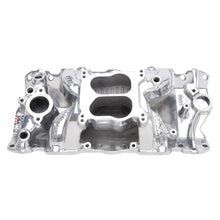 Load image into Gallery viewer, Edelbrock SBC Perf Air Gap Manifold Polished Intake Manifolds Edelbrock
