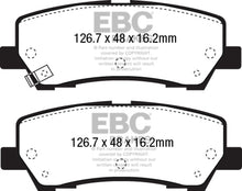 Load image into Gallery viewer, EBC 15+ Ford Mustang 2.3 Turbo Performance Pkg Yellowstuff Rear Brake Pads Brake Pads - Performance EBC   
