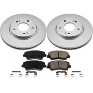 Power Stop 16-17 Hyundai Veloster Front Z17 Evolution Geomet Coated Brake Kit Brake Kits - Performance Blank PowerStop