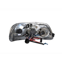 Load image into Gallery viewer, ANZO 1997.5-2003 Ford F-150 Projector Headlights w/ Halo and LED Black 1pc Headlights ANZO
