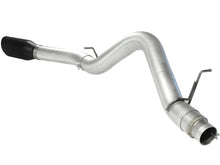 Load image into Gallery viewer, aFe Atlas Exhaust 5in DPF-Back Al Steel 11-13 GM Diesel Trucks V8-6.6L (td) LML (Blk Tip) DPF Back aFe

