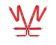 OMP First 3 Safety Harness Red | DA0-0204-B01-061