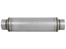 Load image into Gallery viewer, aFe ATLAS Aluminized Steel Muffler 5in Center/Center 24in L x 7in Diameter - Round Body Muffler aFe
