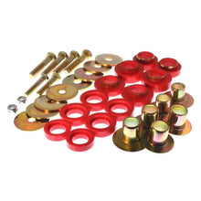 Load image into Gallery viewer, Energy Suspension 67-81 Camaro / 68-74 Nova/Chevy II / 67-75 Firebird/Trans AM Red Body(subframe) Mo Bushing Kits Energy Suspension
