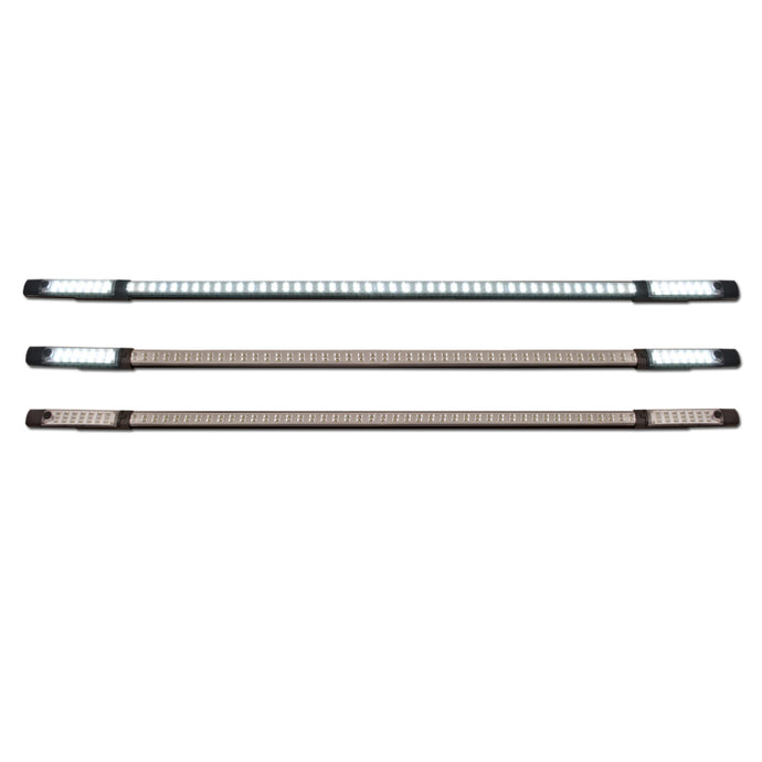 ANZO Bed Rail Lights Universal LED Utility Bar Chrome Lights Bed Rail ANZO