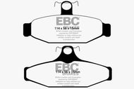 EBC 93-00 Aston Martin Virage 5.3 (AP Caliper) Redstuff Rear Brake Pads Brake Pads - Performance EBC   