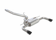 AWE Tuning Audi 8V A3 Touring Edition Exhaust - Dual Outlet Diamond Black 90 mm Tips Catback AWE Tuning   