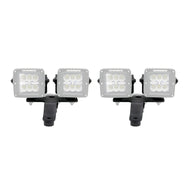 Go Rhino 18-20 Jeep Wrangler JL/JLU/Gladiator JT Light Mount - Two 3in Cubes Light Mounts Go Rhino
