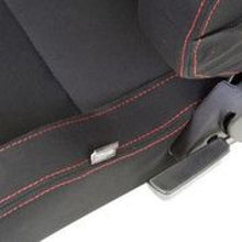 Load image into Gallery viewer, NRG Sport Seats (Pair) Type-R Cloth w/NRG Logo - Black w/Red Stitch Reclineable Seats NRG
