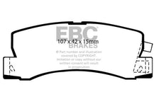 Load image into Gallery viewer, EBC 99-01 Lexus RX300 3.0 2WD Greenstuff Rear Brake Pads Brake Pads - Performance EBC   
