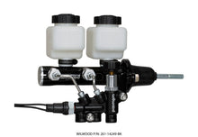 Load image into Gallery viewer, Wilwood Tandem Remote M/C Kit w L/H Brkt &amp; Prop Valve - 7/8in Bore Black-W/Pushrod Brake Master Cylinder Wilwood
