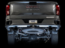 Load image into Gallery viewer, AWE Tuning 4th Gen GM 1500 5.3L 0FG Catback Split Rear Exit (Flat Bumper) - Dual Diamond Tips Catback AWE Tuning   
