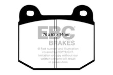 Load image into Gallery viewer, EBC 03-04 Infiniti G35 3.5 (Manual) (Brembo) Bluestuff Rear Brake Pads Brake Pads - Racing EBC   

