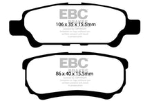 Load image into Gallery viewer, EBC 06-12 Dodge Caliber 2.4 Extra Duty Rear Brake Pads Brake Pads - Performance EBC   
