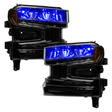 Load image into Gallery viewer, Oracle 19-21 Silverado/Sierra 1500 RGB Demon Eye Headlight Kit - w/o Controller SEE WARRANTY Headlights ORACLE Lighting
