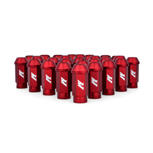 Load image into Gallery viewer, Mishimoto Aluminum Locking Lug Nuts M12x1.5 27pc Set Red Lug Nuts Mishimoto
