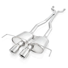 Load image into Gallery viewer, Stainless Works 2009-15 Cadillac CTS-V Coupe 3in Catback System X-Pipe Chambered Mufflers 4in Tips Catback Stainless Works
