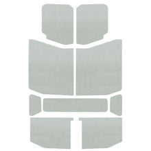 Load image into Gallery viewer, DEI 18-23 Jeep Wrangler JL 4-Door Boom Mat Headliner - 9 Piece - White Hard Top Accessories DEI
