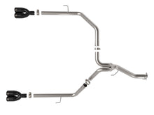 Load image into Gallery viewer, aFe Vulcan Series 3in 304SS DPF-Back 21 Jeep Gladiator V6-3.0L (td) Dual Black Tip DPF Back aFe
