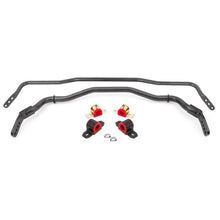 Load image into Gallery viewer, BMR 15-22 S550 Mustang Sway Bar Kit with Bushings Front and Rear Black Hammertone Sway Bars BMR Suspension
