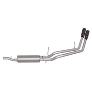 Gibson 15-19 Chevrolet Tahoe LS 5.3L 2.25in Cat-Back Dual Sport Exhaust - Stainless Catback Gibson