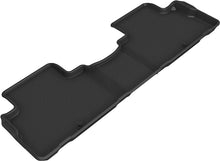 Load image into Gallery viewer, 3D MAXpider 2020 Hyundai Palisade Kagu 2nd Row Floormats - Black Floor Mats - Rubber 3D MAXpider   
