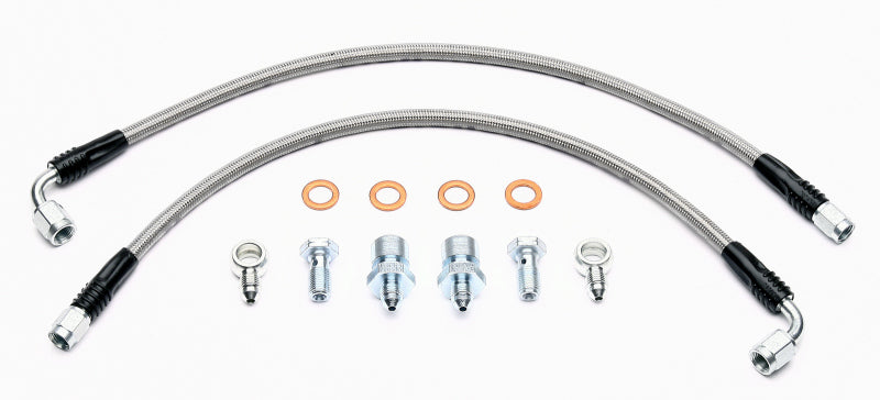Wilwood Flexline Kit Rear Honda / Acura w/ Combination Parking Brake Caliper Brake Line Kits Wilwood
