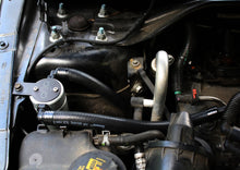 Load image into Gallery viewer, J&amp;L 10-18 Ford Taurus Sho EcoBoost V6 Passenger Side Oil Separator 3.0 - Clear Anodized Oil Separators J&amp;L
