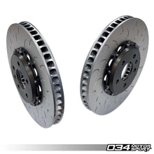 Load image into Gallery viewer, 034 Motorsport Brake Rotors - Slotted 034 Motorsport2-Piece Floating Front Brake Rotor Upgrade Kit, B9 &amp; B9.5 Audi S4/S5/SQ5
