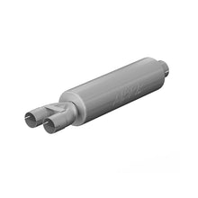 Load image into Gallery viewer, MBRP Universal Muffler 3in Inlet/Dual 2.5in Outlet 30in Length T409 SS Mild Tone (NO DROPSHIP) Steel Tubing MBRP
