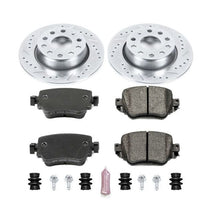 Load image into Gallery viewer, Power Stop 15-18 Volkswagen Golf Rear Z23 Evolution Sport Brake Kit Brake Kits - Performance D&amp;S PowerStop   
