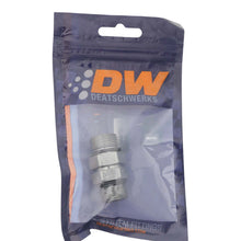 Load image into Gallery viewer, DeatschWerks 8AN ORB Male to 8AN ORB Male Swivel Adapter - Anodized DW Titanium Fittings DeatschWerks

